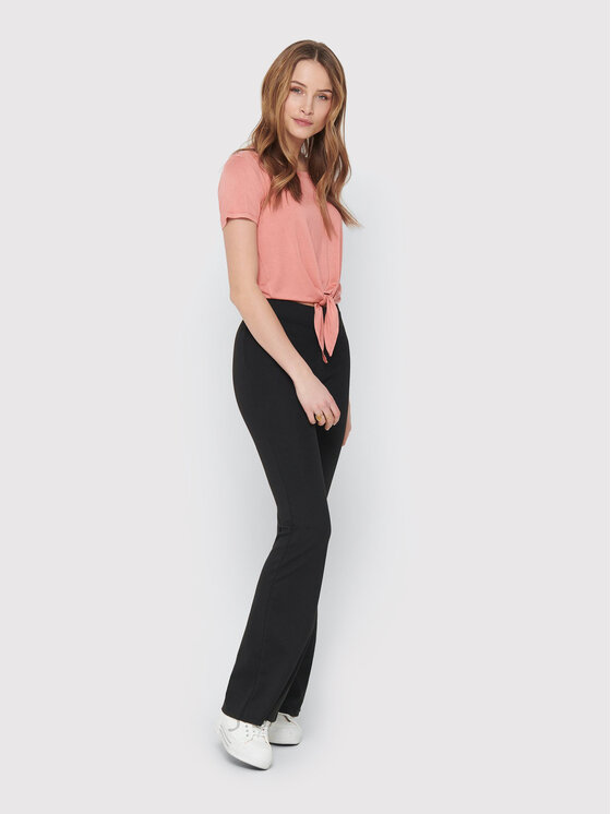 ONLY ONLY Szövet nadrág Fever 15213525 Fekete Regular Fit