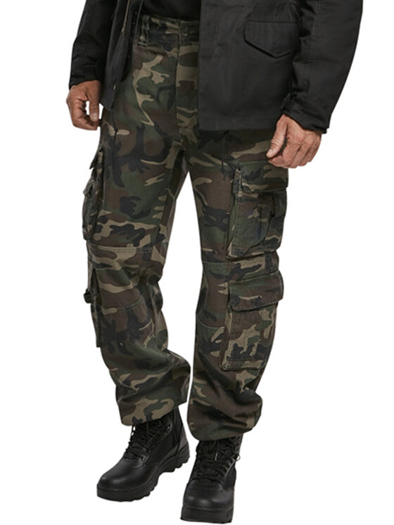 Brandit Brandit Spodnie materiałowe 1003.10.M Khaki Cargo Fit