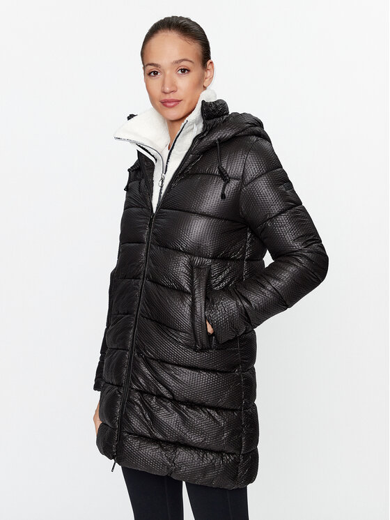 CMP CMP Μπουφάν χειμωνιάτικο 33K3576 Μαύρο Regular Fit
