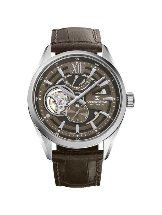 Orient Star Orient Star Zegarek RE-AV0139Y00B Brązowy