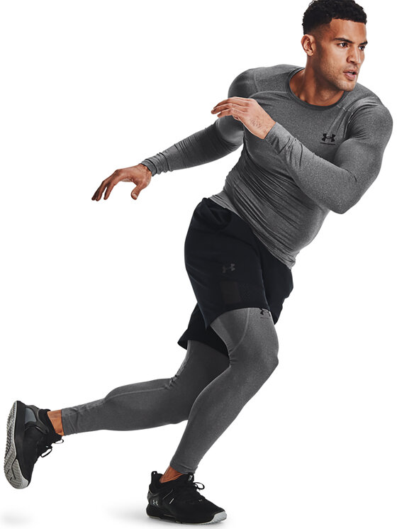 Under Armour Under Armour Legginsy UA HG Armour Leggings 1361586 Szary Regular Fit
