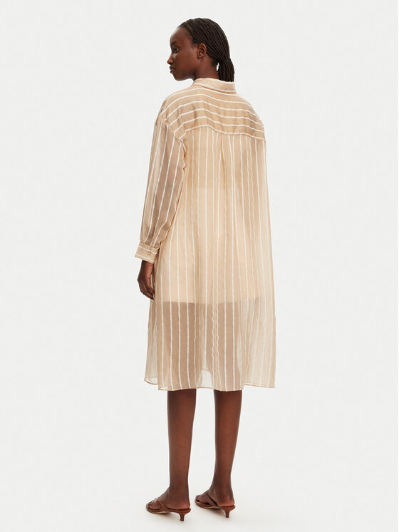 LOLA CASADEMUNT LOLA CASADEMUNT Cămașă LS2515045 Bej Relaxed Fit