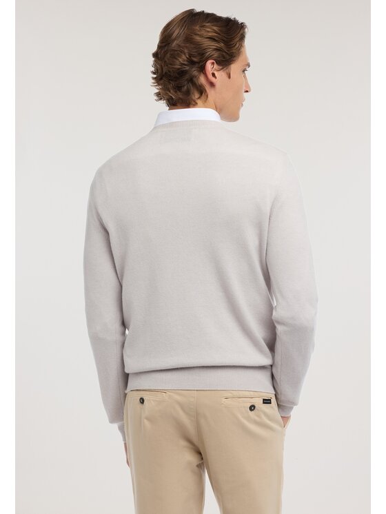 Trussardi Trussardi Kardigan M1028000162N031 Biały Regular Fit