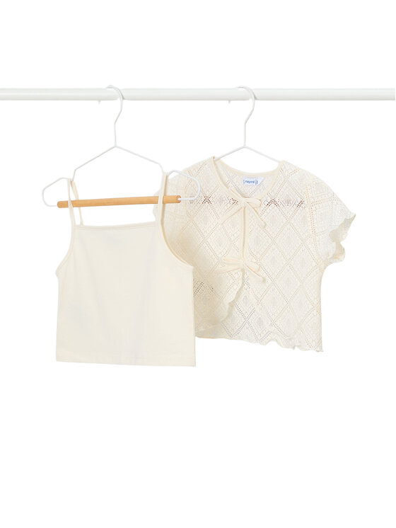 Mayoral Mayoral Блуза 3015 Бежов Regular Fit