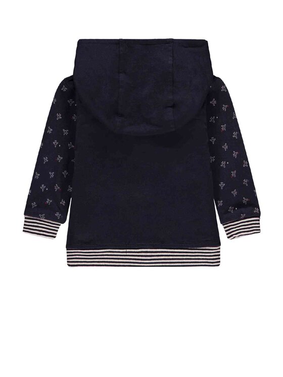 Kanz Kanz Bluza 1842457-0003 Granatowy Basic Fit