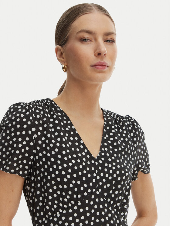 Morgan Morgan Kleid für den Alltag 261-ROIS Schwarz Regular Fit