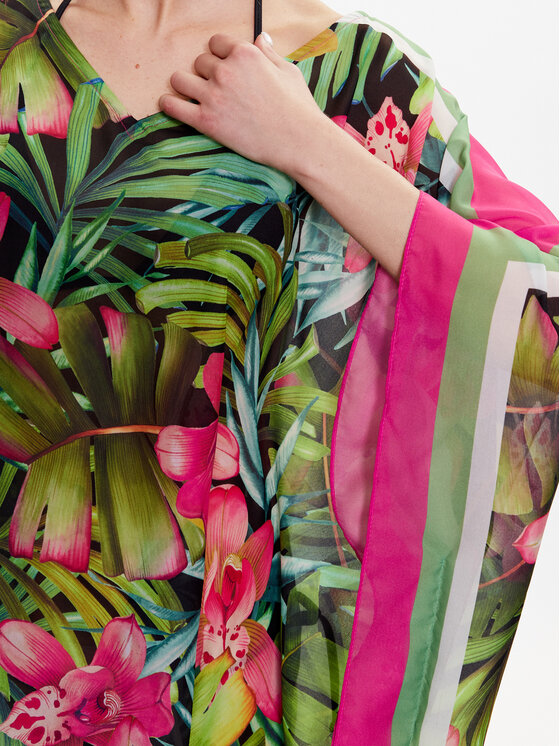 Poncho VA3001 T4902 Multicolore Relaxed Fit