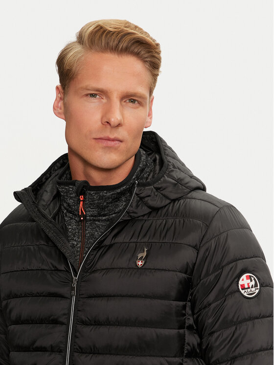Aulp Aulp Kurtka zimowa Maxim Czarny Regular Fit