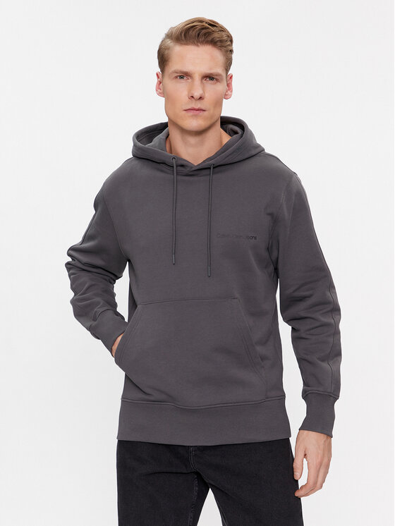 Calvin Klein Jeans Calvin Klein Jeans Mikina Institutional J30J324620 Šedá Regular Fit