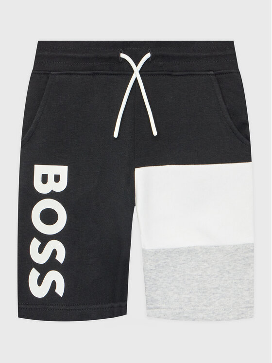 Boss Sportske Kratke Hlače J24826 S Crna Regular Fit