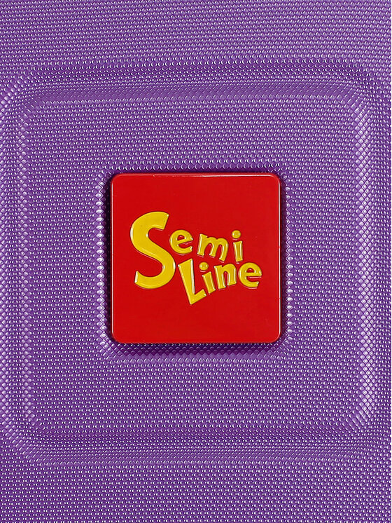 Semi Line Semi Line Velik kovček T5940-3 Vijolična