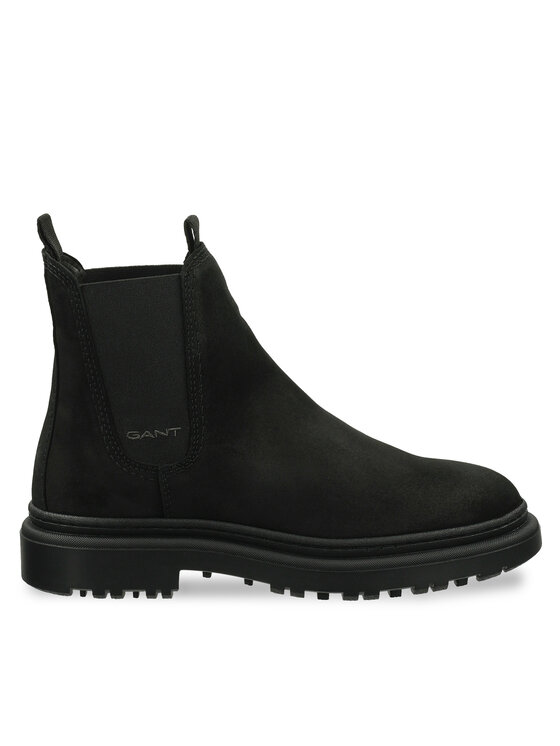 Gant Gant Kotníková obuv s elastickým prvkem 29553800 Černá
