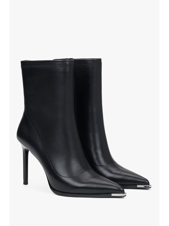 Estro Estro Μποτάκια ER00116620 Μαύρο