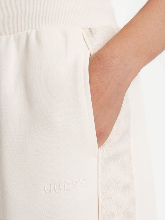 Guess Guess Jogginghose V5YB02 KB3P2 Écru Regular Fit