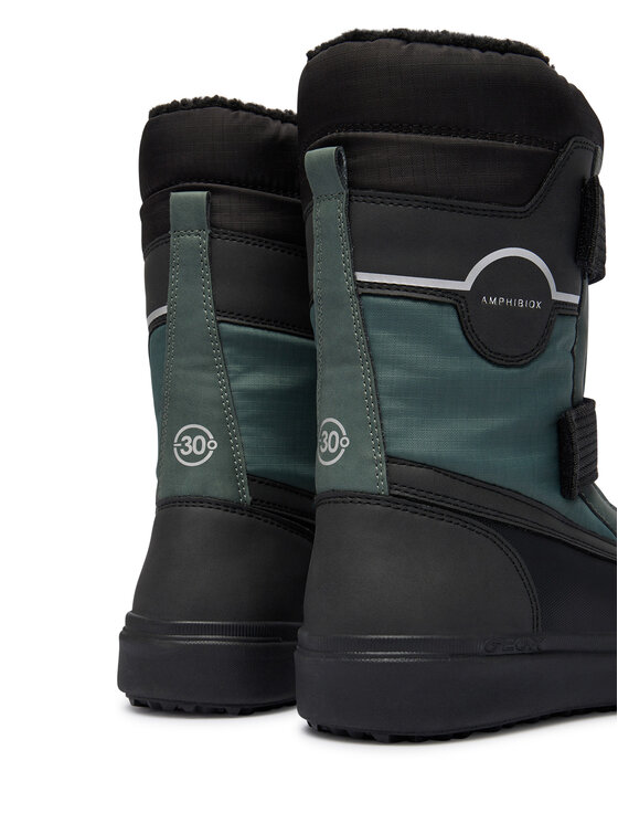 Geox Geox Sniego batai Junshee Pg A J46D8A-0MEFU C0498 D Juoda