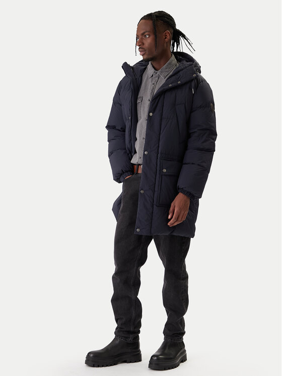 Gant Gant Vatovaná bunda 7006568 Tmavomodrá Regular Fit
