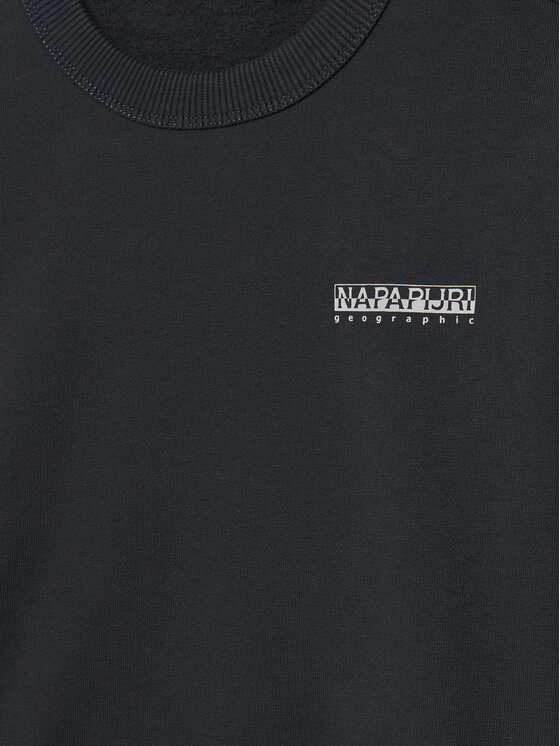 Napapijri Napapijri Μπλούζα NP0A891B9411 D Μαύρο Loose Fit