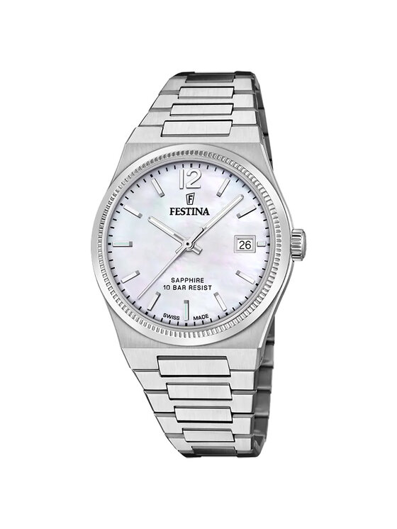 Festina Festina Ρολόι F20035-1 Ασημί