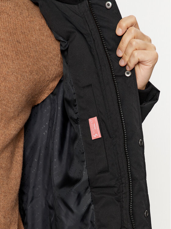 Pepe Jeans Pepe Jeans Zimné bundy Brad PM402846 Čierna Regular Fit