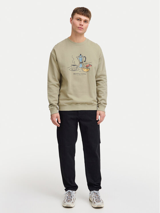 Solid Solid Μπλούζα Mulder 21108364 Μπεζ Regular Fit
