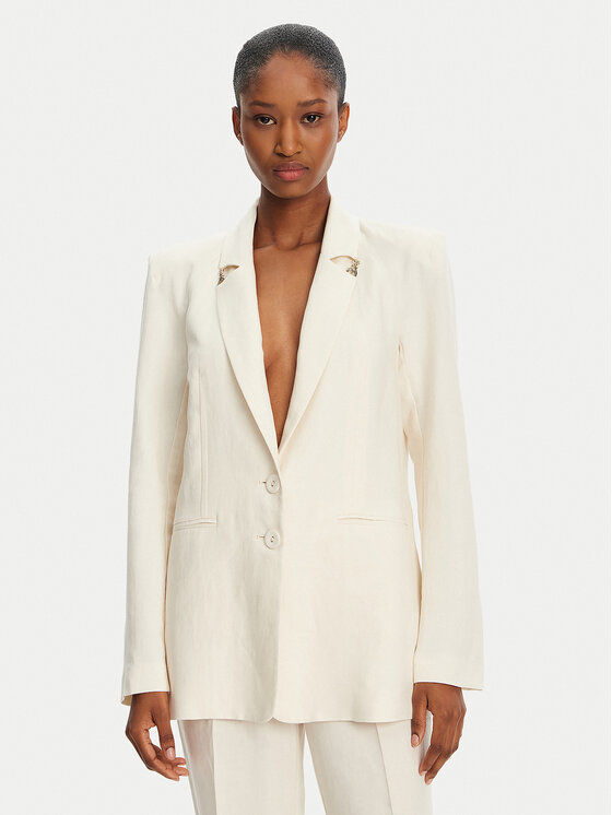 Patrizia Pepe Patrizia Pepe Bleizers 2S1524 A052 B823 Écru Regular Fit