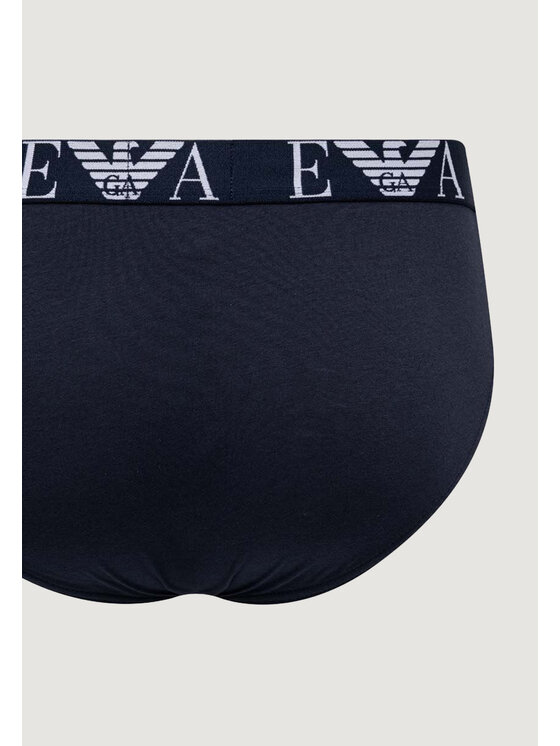 Emporio Armani Underwear Emporio Armani Underwear Μποξεράκι 3 PACK BRIEF Μπλε