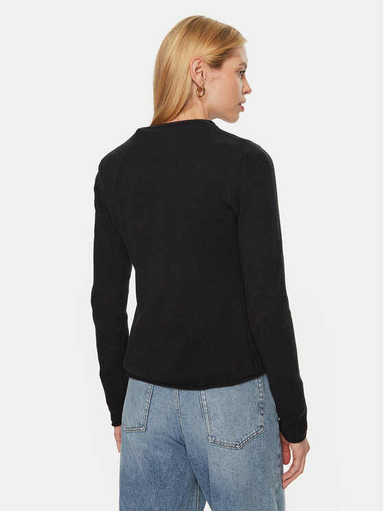 Tommy Hilfiger Tommy Hilfiger Megztinis WW0WW44161 Juoda Regular Fit