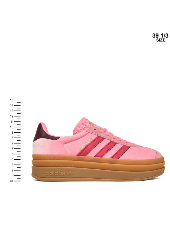adidas adidas Sneakersy Gazelle Bold JR5964 Ružová