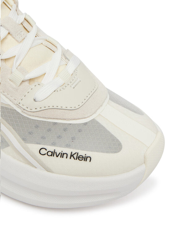 Calvin Klein Calvin Klein Tenisice Chunky Run Ckstripe Lup Rip HW0HW03005 05Z Crna