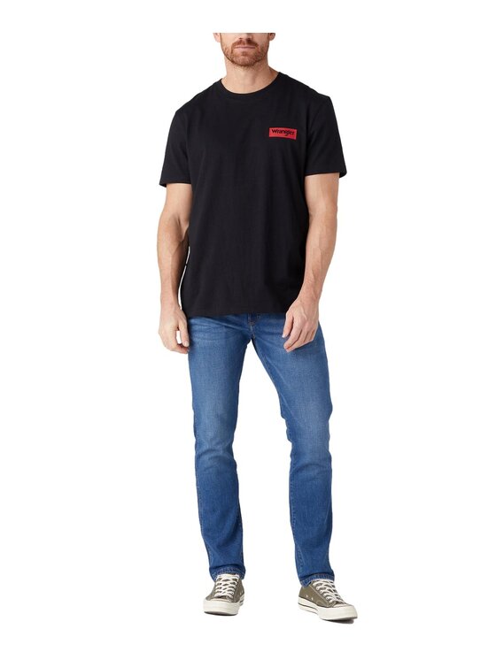 Wrangler Wrangler Jeansy W18SAG42A Niebieski Slim Fit