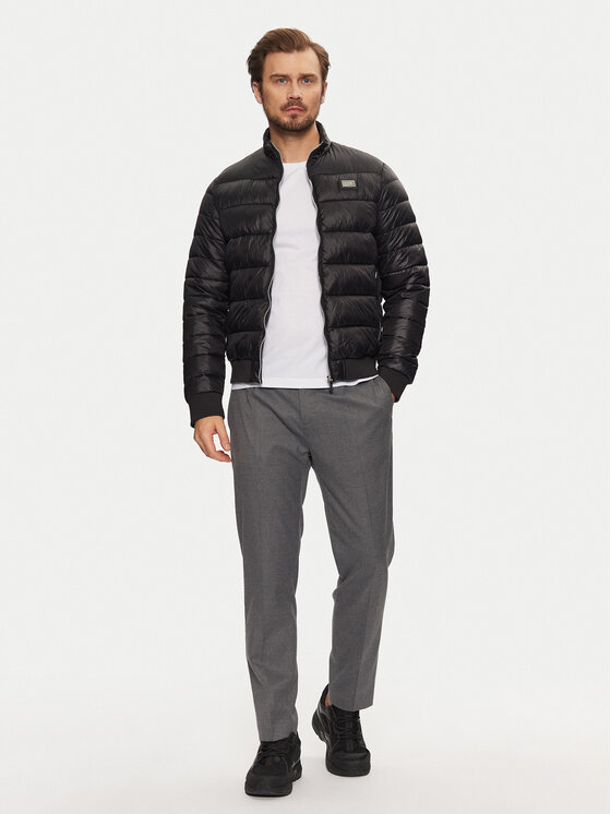 KARL LAGERFELD KARL LAGERFELD Geacă de iarnă 505090 551590 Negru Regular Fit