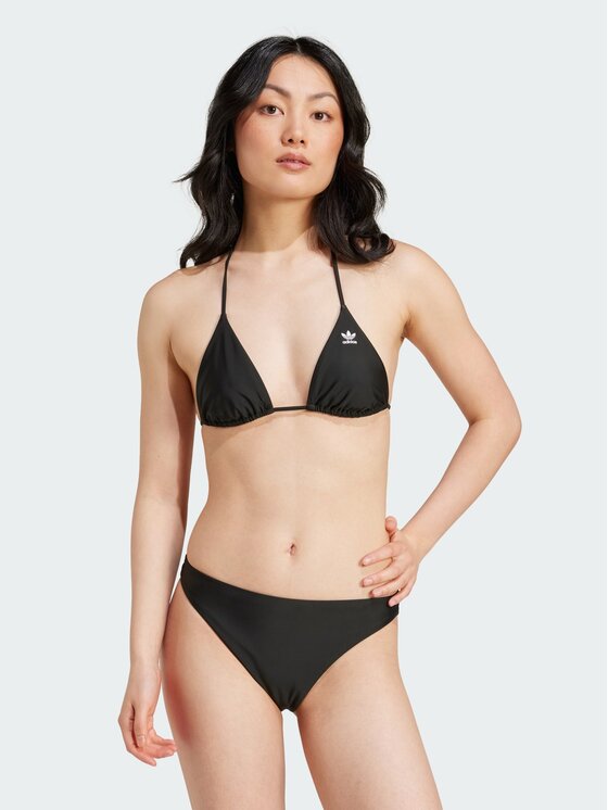 adidas adidas Góra od bikini Adicolor Czarny