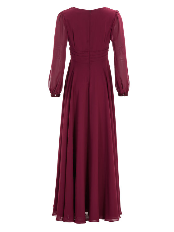 Swing Swing Õhtune kleit 5AI17100 Bordoopunane Regular Fit