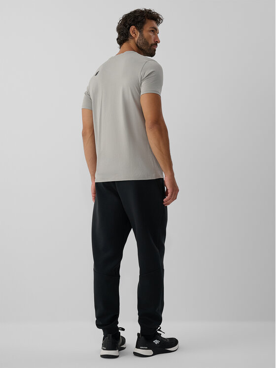 4F 4F Spodnie dresowe casual Szary ciemny Regular Fit