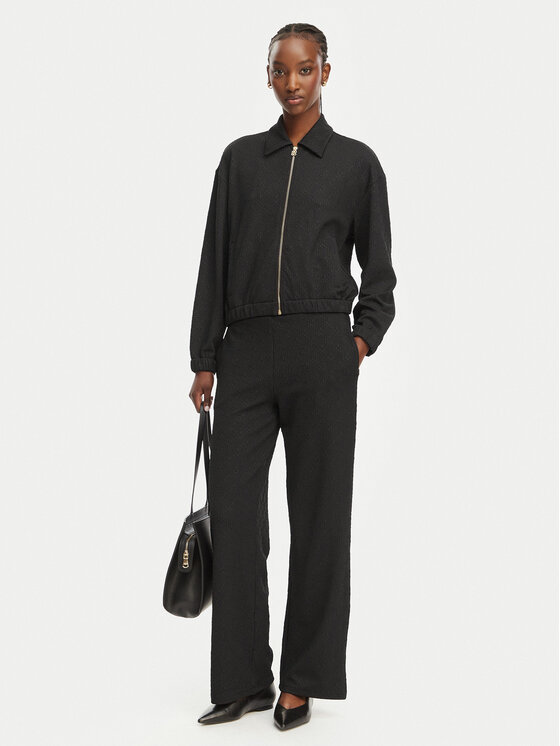 HUGO HUGO Dressipüksid 50557488 Must Regular Fit