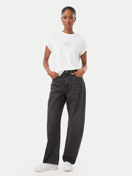 Calvin Klein Jeans Calvin Klein Jeans Дънки LV047F686G Черен Barrel Fit