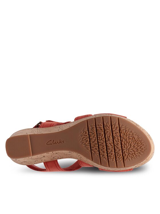 Clarks Clarks Босоніжки Rose Way 26171317 Червоний