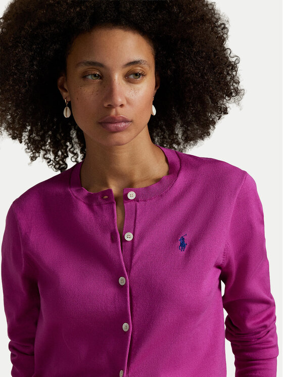 Polo Ralph Lauren Polo Ralph Lauren Кардиган 211971871010 Виолетов Slim Fit