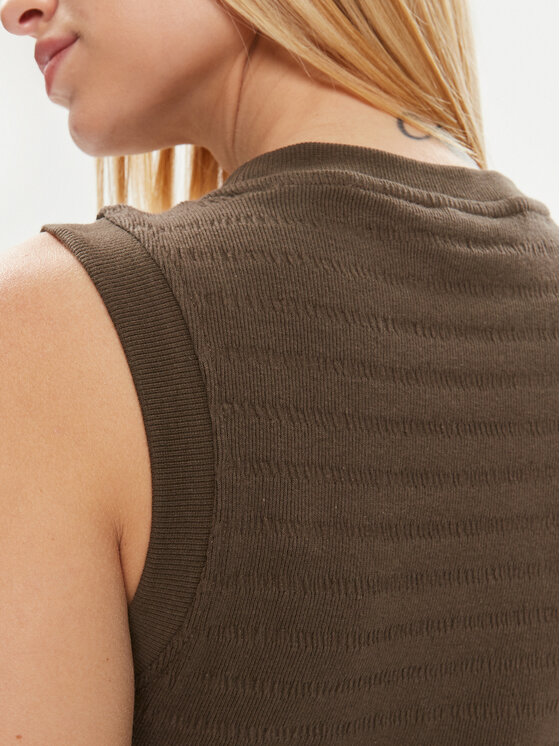 Guess Guess Blusa Denisa W4GP09 KC790 Marrone Regular Fit