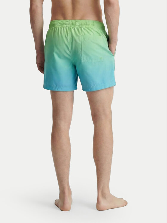 Jack & Jones Jack & Jones Szorty kąpielowe Maui Horizon 12291438 Zielony Regular Fit