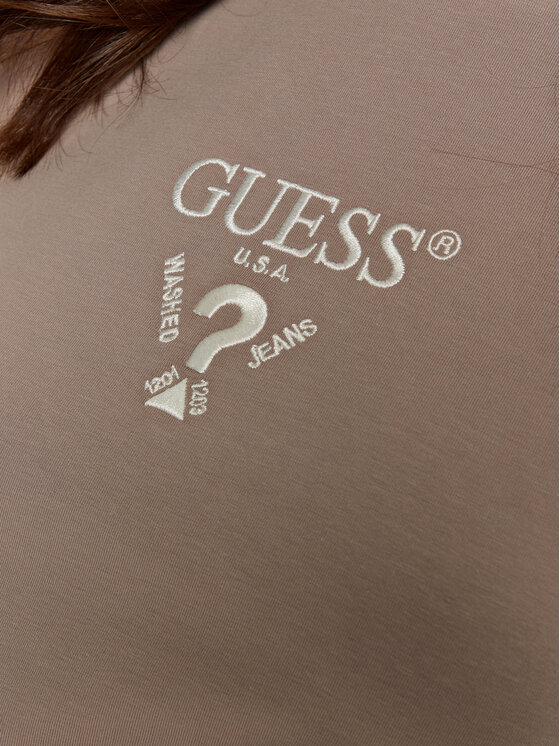 Guess Guess T-shirt V4YI21 KCDH1 Siva Slim Fit