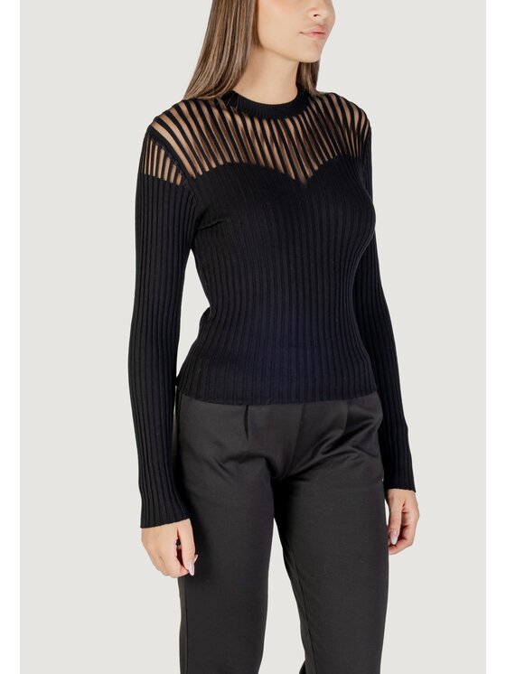 Morgan De Toi Morgan De Toi Maglione 252-MAMDO Nero Casual Fit