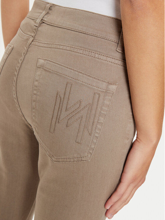 Marella Marella Jeans hlače Currier 2423136025 Bež Skinny Fit