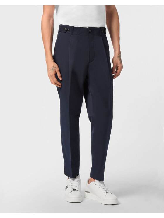 PHILIPP PLEIN PHILIPP PLEIN Chinosy 24569 Niebieski jasny Chino Fit