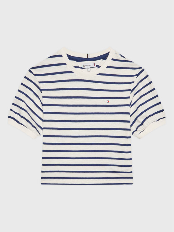 Tommy Hilfiger T-krekls KG0KG07055 M Balts Regular Fit