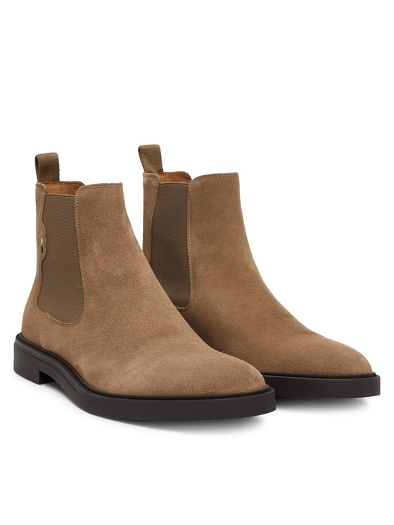 BOSS BOSS Klassische Stiefeletten Calev 50552528 Braun