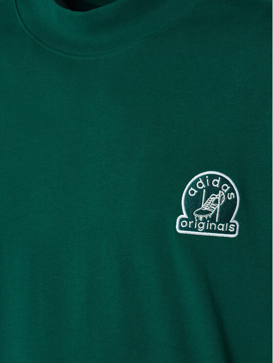 adidas adidas T-Shirt Graphic JC8368 Zielony Regular Fit