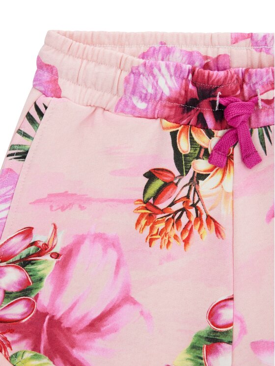 Guess Guess Sportiniai šortai J6GD05 KA6R4 Rožinė Regular Fit