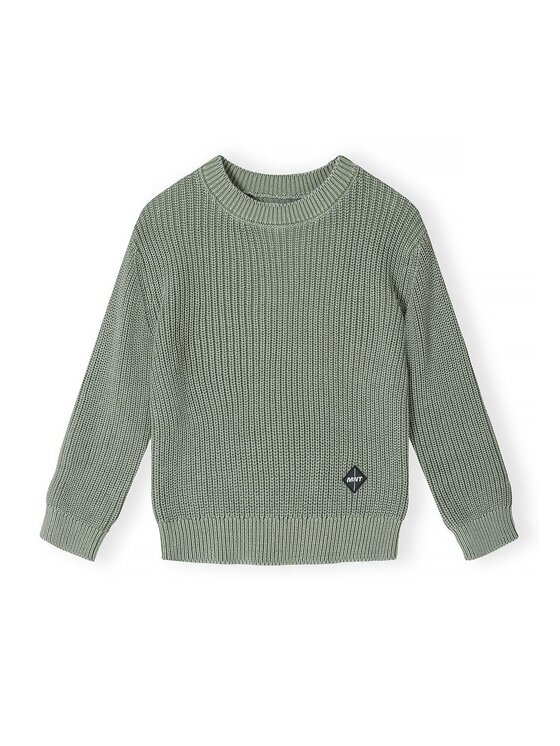 minoti minoti Sweter 33KNIT268 Khaki Regular Fit