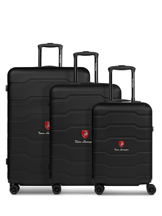 Tonino Lamborghini Tonino Lamborghini Komplet walizek 320312 Czarny